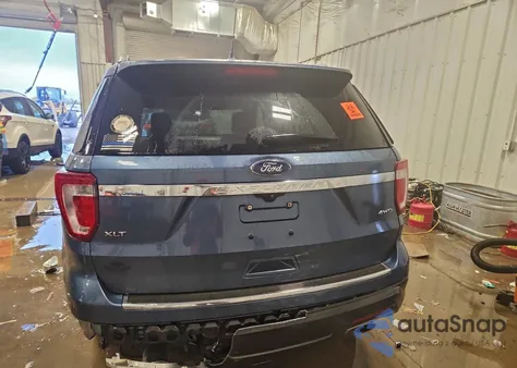 2018 Ford Explorer Xlt из США, поврежденный, VIN 1FM5K8D87JGC39743